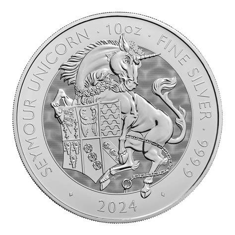 tudor beasts silver coin